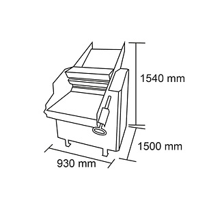 Sobadora 60 cm. Trif.