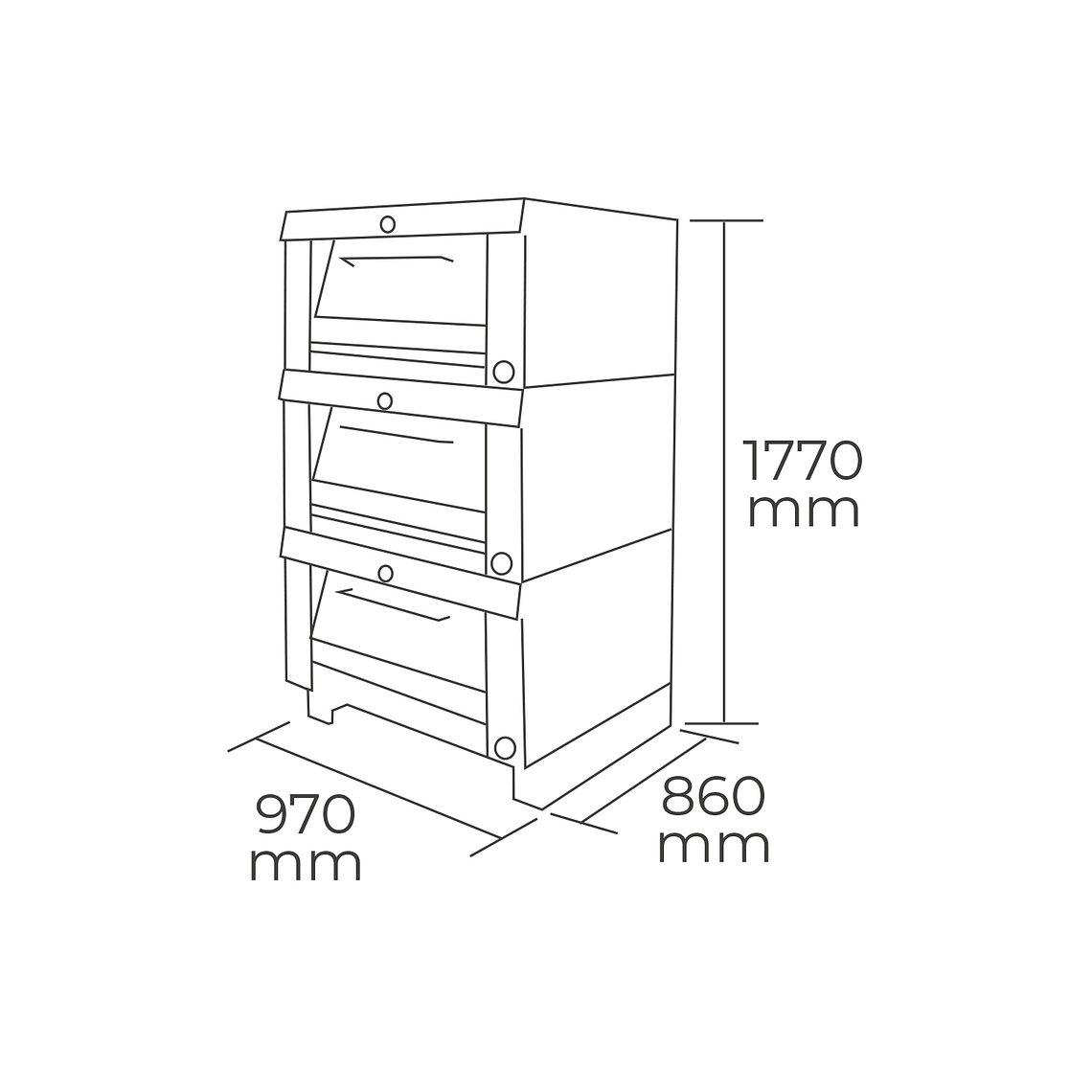 Horno 3 Camara Baja GLP 2