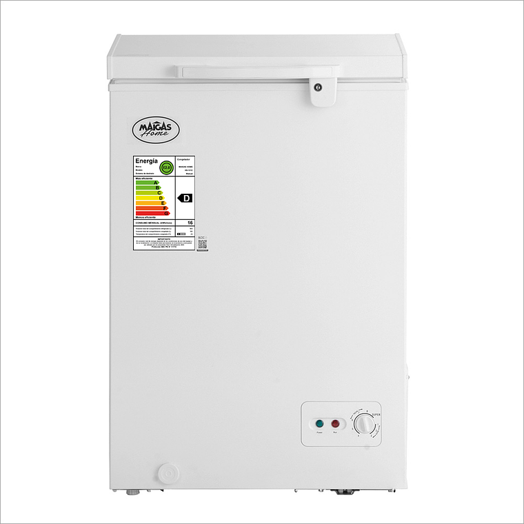 Congelador dual tapa dura 100LT 1