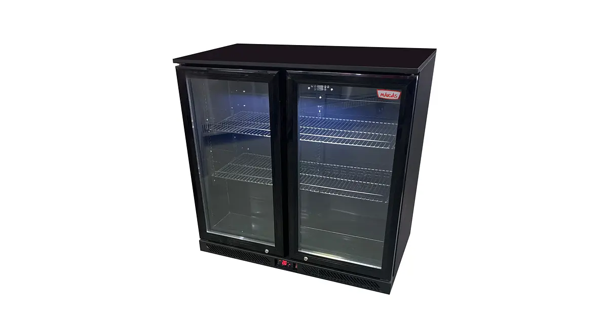 COOLER BAJO 2 PUERTAS DE VIDRIO / ABAT. - Retaildigital.cl