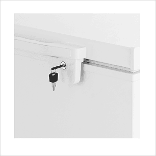 Congelador dual tapa dura 100LT