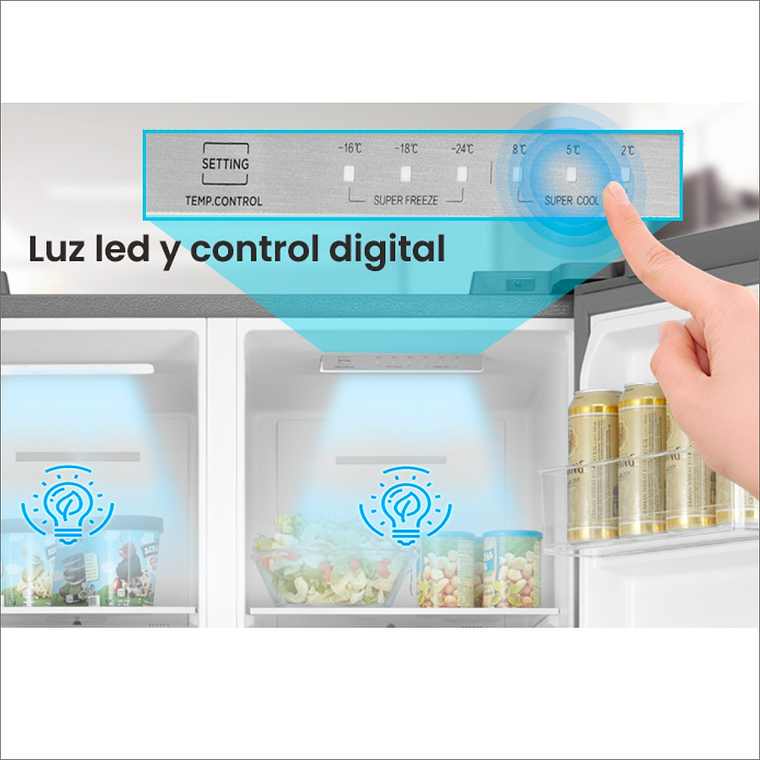 Refrigerador Side By Side 442 lts 3