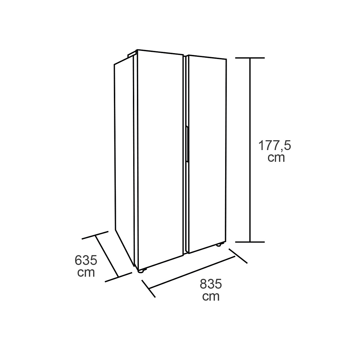 Refrigerador Side By Side 442 lts 7