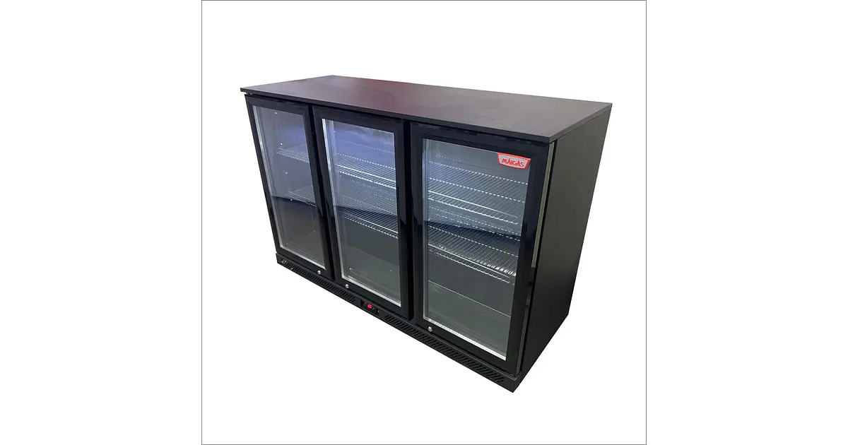 COOLER BAJO 3 PUERTAS DE VIDRIO / ABAT. - Retaildigital.cl
