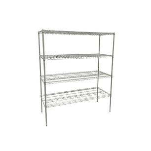 Estante Epóxico 150x60x180 cm.