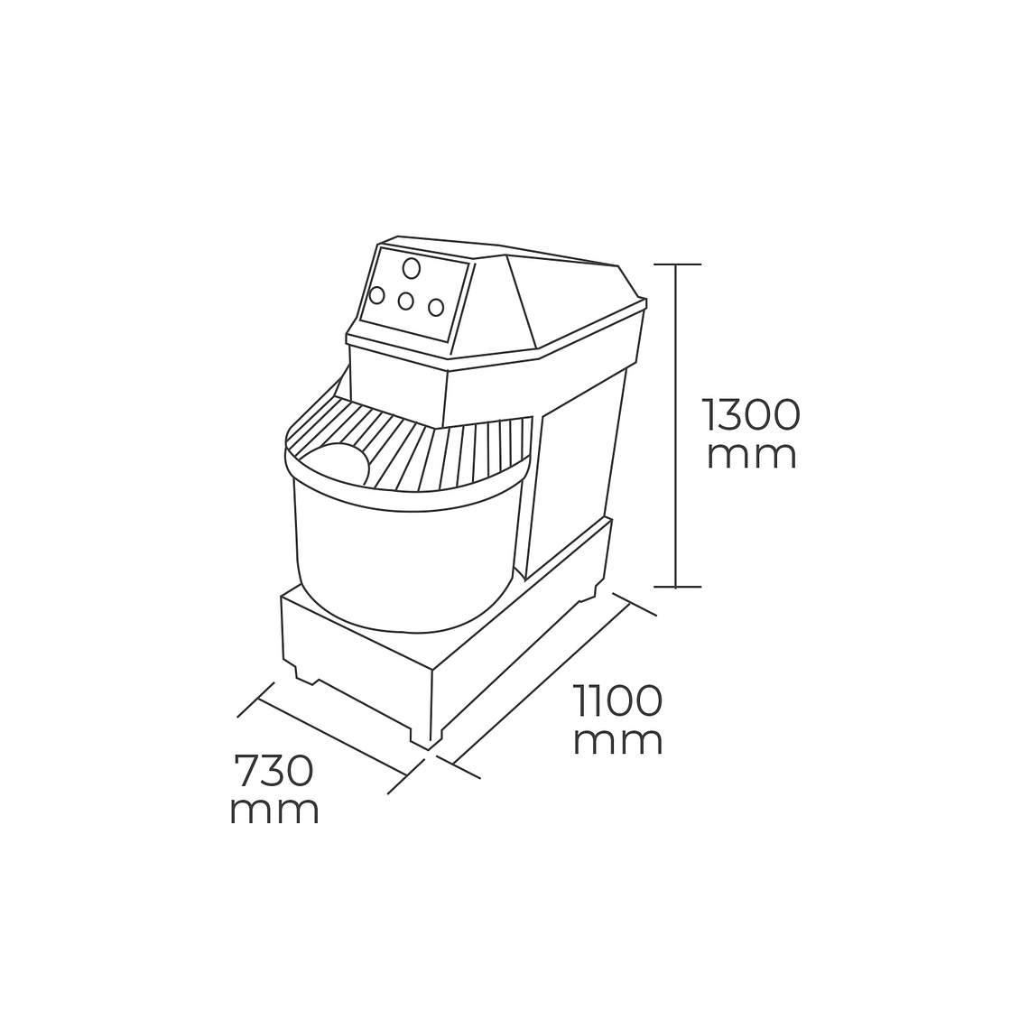 Amasadora Sinmag 1 Quintal 2