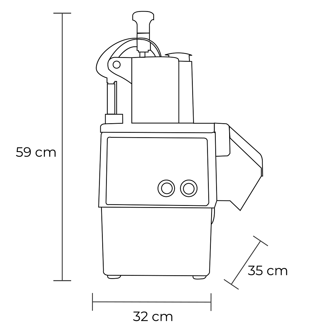 Procesador de Vegetales CL50 5
