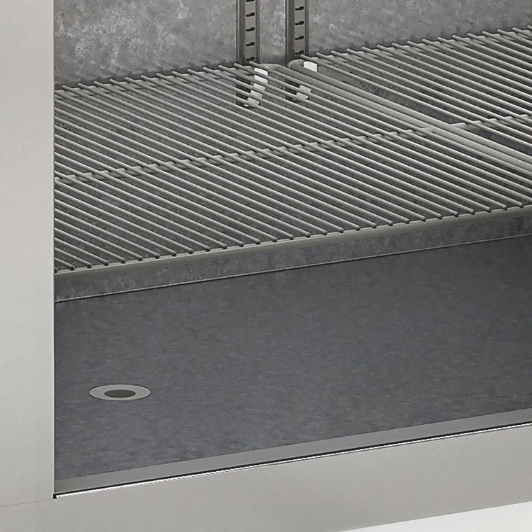 Meson de Preparacion 2.000 mm. Inox 7