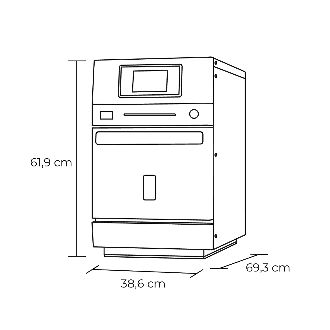 HORNO FIT EXPRESS BLACK 1 MG.  MONO. 9
