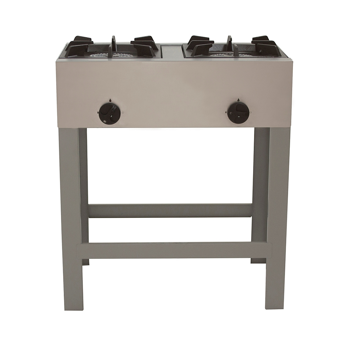 Anafe Alto 2 parrillas 30x30 cm. GLP 1