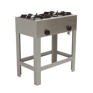 Anafe Alto 2 parrillas 30x30 cm. GLP