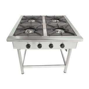 Anafe 4 parrillas 43x43 cm. GLP