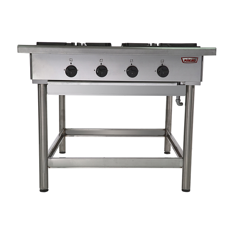 Anafe 4 parrillas 43x43 cm. GLP 2