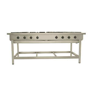 Anafe 8 parrillas 35x35 cm. GLP