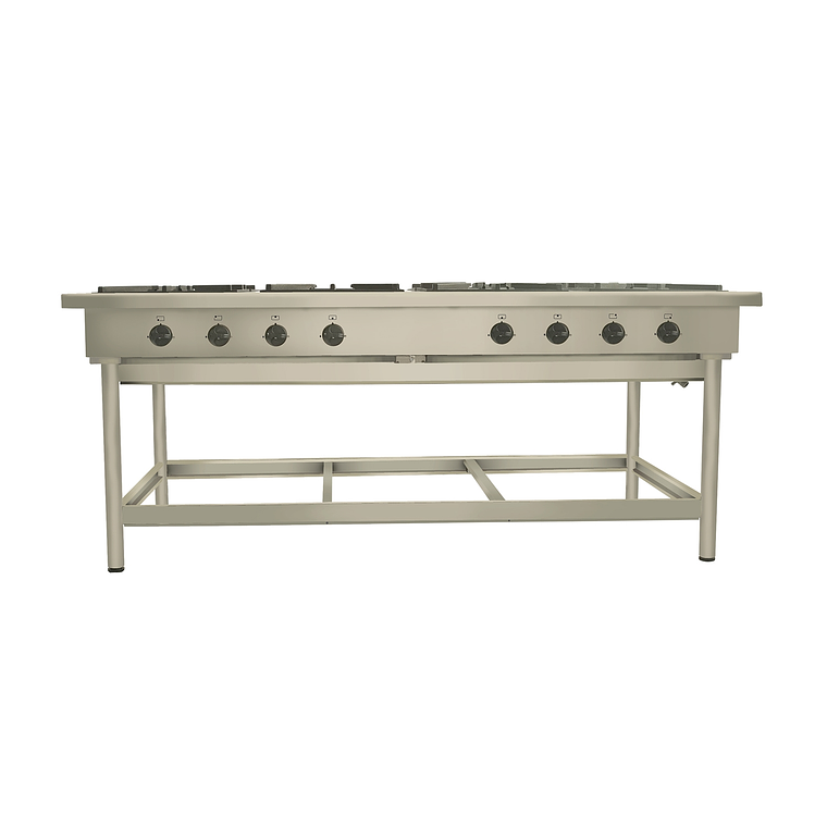 Anafe 8 parrillas 35x35 cm. GLP 1