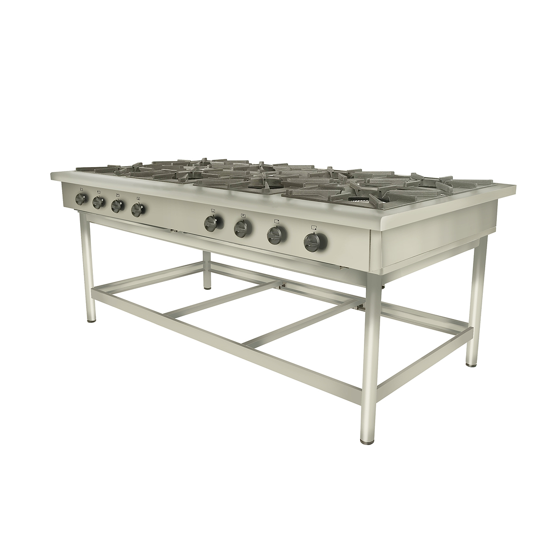 Anafe 8 parrillas 35x35 cm. GLP 2