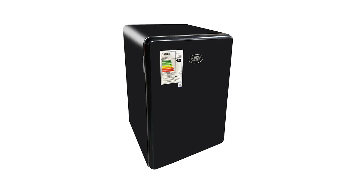 MINIBAR RETRO 116 LT. NEGRO - Retaildigital.cl