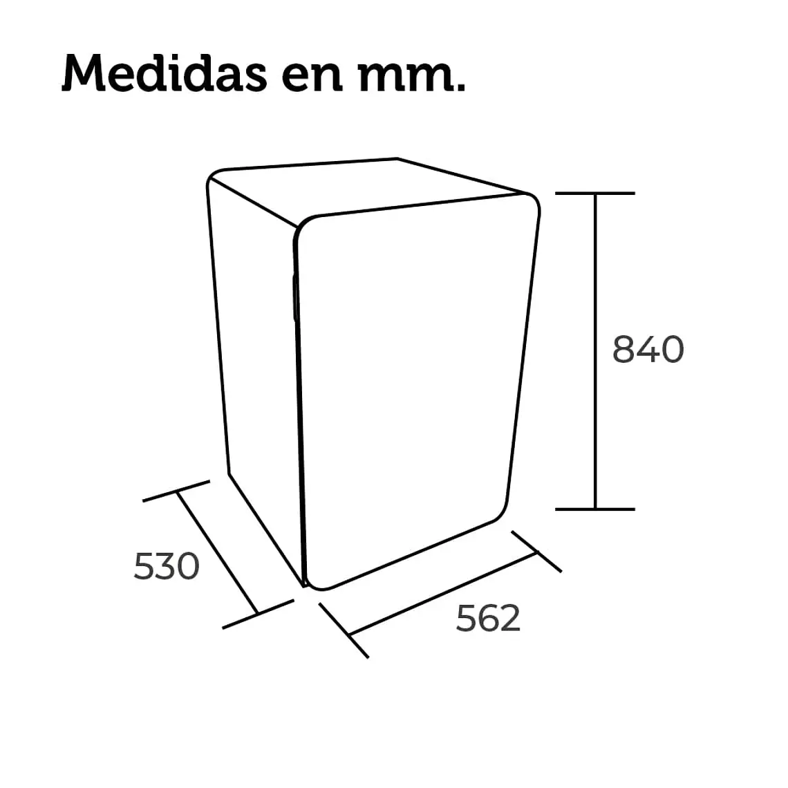 MINIBAR RETRO 116 LT. NEGRO 3
