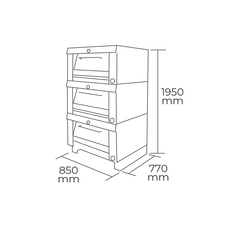 Horno 3 Camara GLP 2