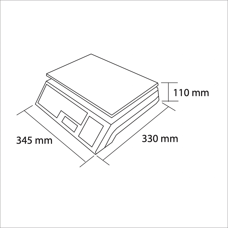 Balanza Electronica 30 KG. 3