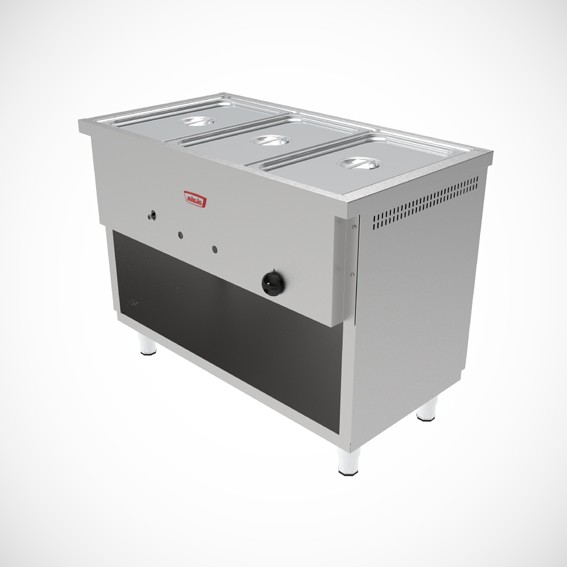 Baño Maria 3 Dep. GN 1/1  GLP 1