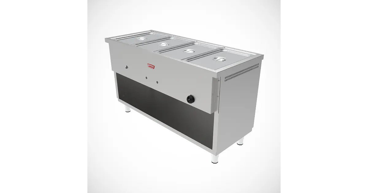 Baño Maria 4 Dep. GN 1/1  GLP - Retaildigital.cl