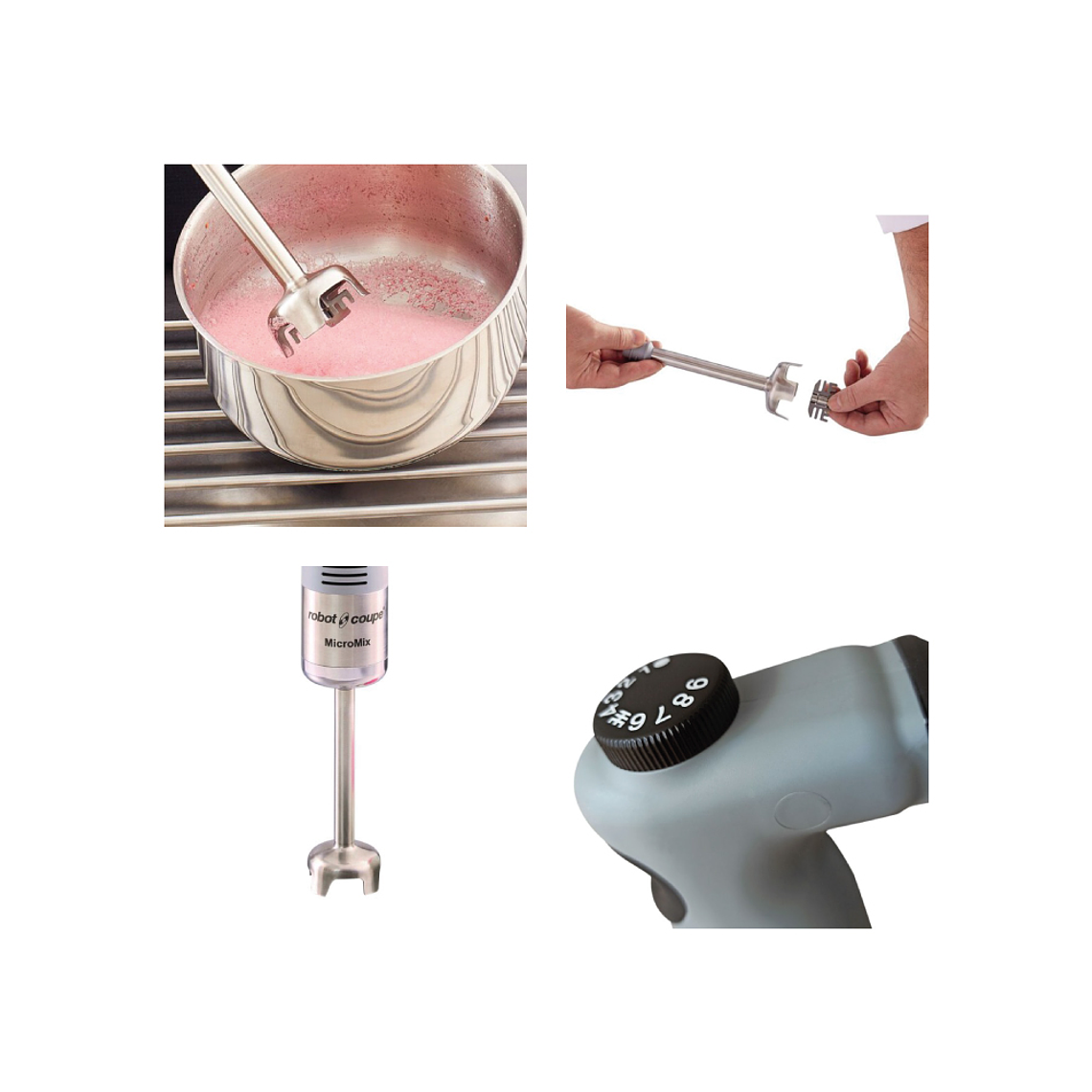 Brazo Triturador Mini  Robot Coupe 3