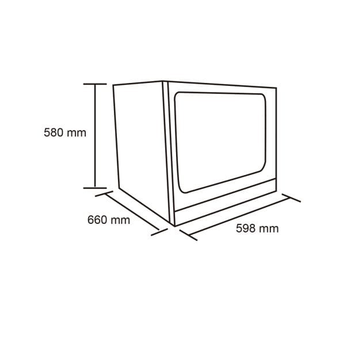 Horno Convector Italiano Electrico 4 Bdjs. 4