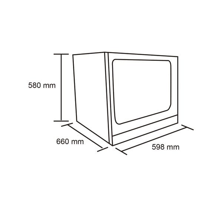 Horno Convector Italiano Electrico 4 Bdjs. 4