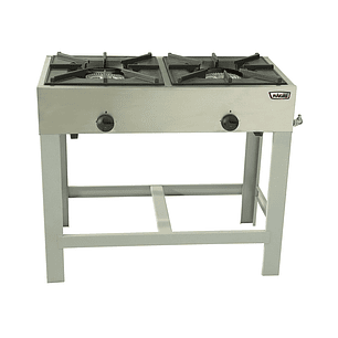 Anafe Alto 2 parrillas 43x43 cm. GLP