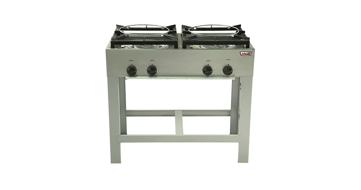 Anafe 2 Quemador Doble GLP - Retaildigital.cl