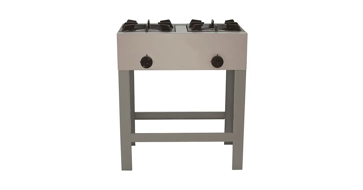Anafe Alto 2 parrillas 30×30 cm. GN - Retaildigital.cl