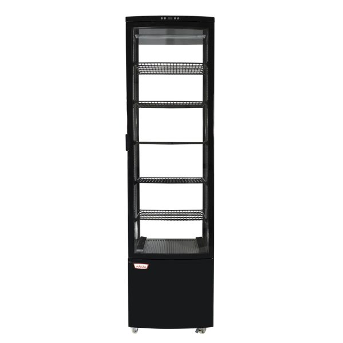 Vitrina pastelera vertical 288 lt. Negra 1