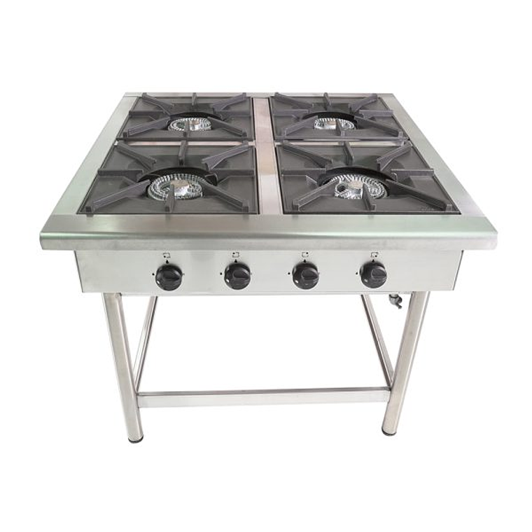 Anafe 4 parrillas 43x43 cm. GN 1