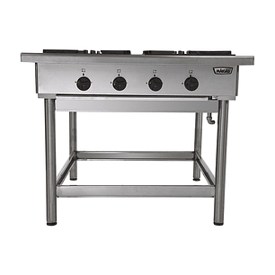 Anafe 4 parrillas 43x43 cm. GN