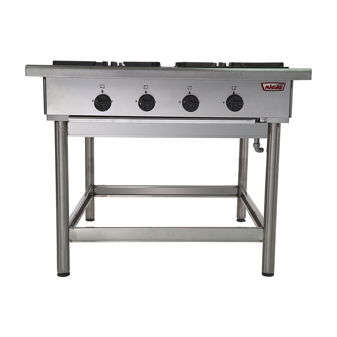 Anafe 4 parrillas 43x43 cm. GN 2