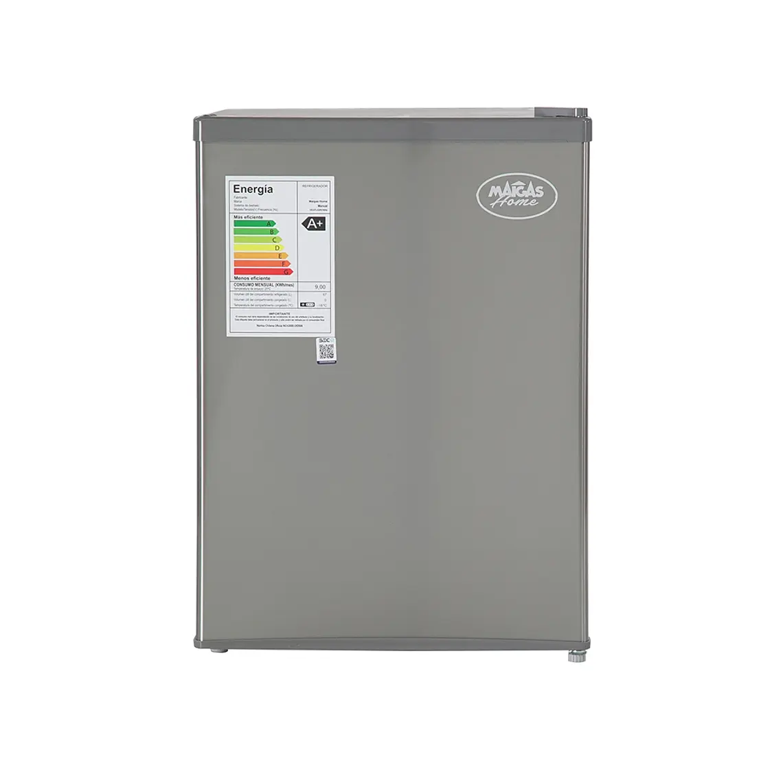 Frigobar 67 lts Inox 1