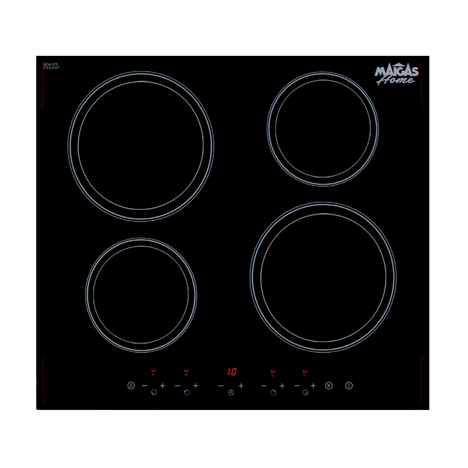 ENCIMERA INDUCCION 4 QUEMADORES - Retaildigital.cl