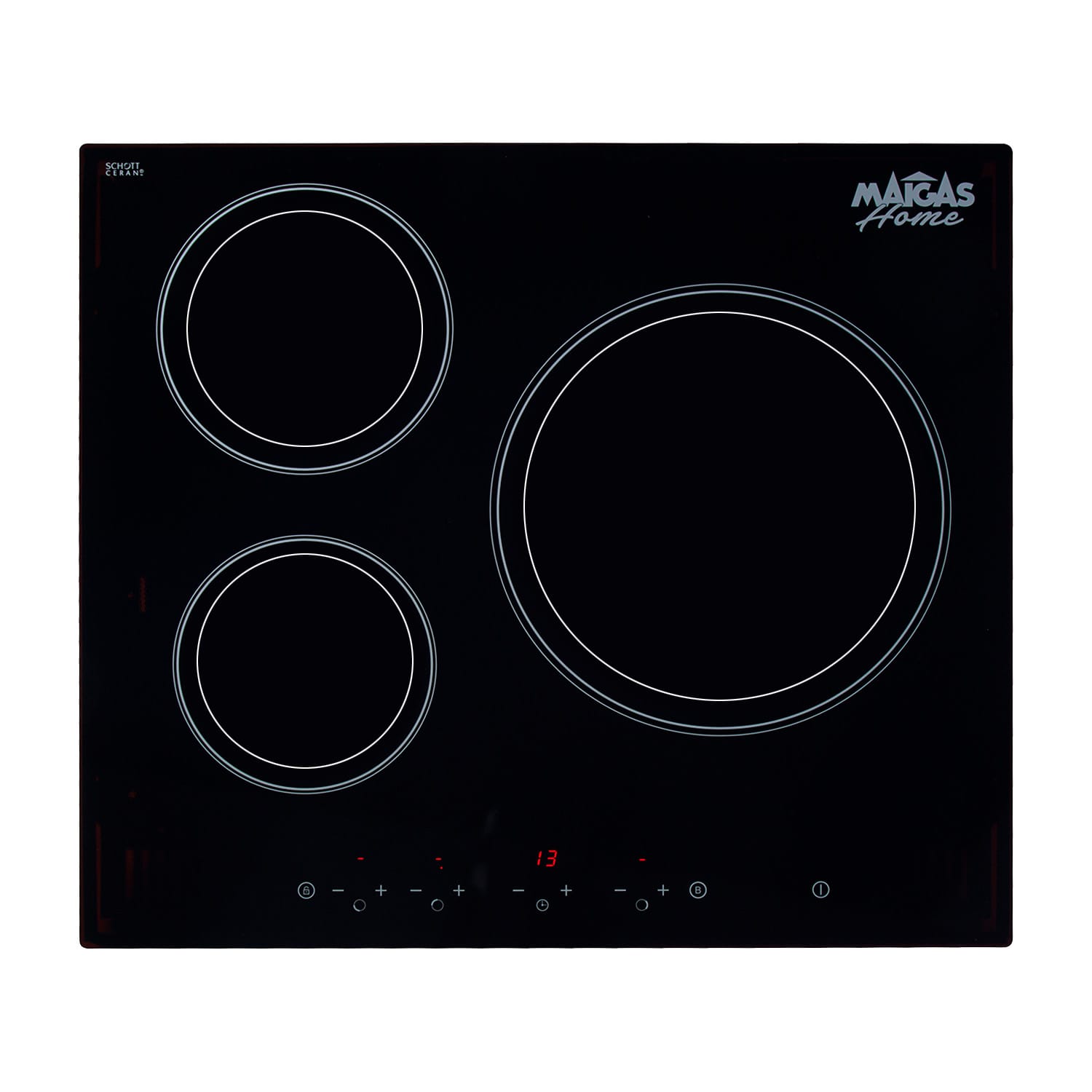 ENCIMERA INDUCCION 3 QUEMADORES - Retaildigital.cl