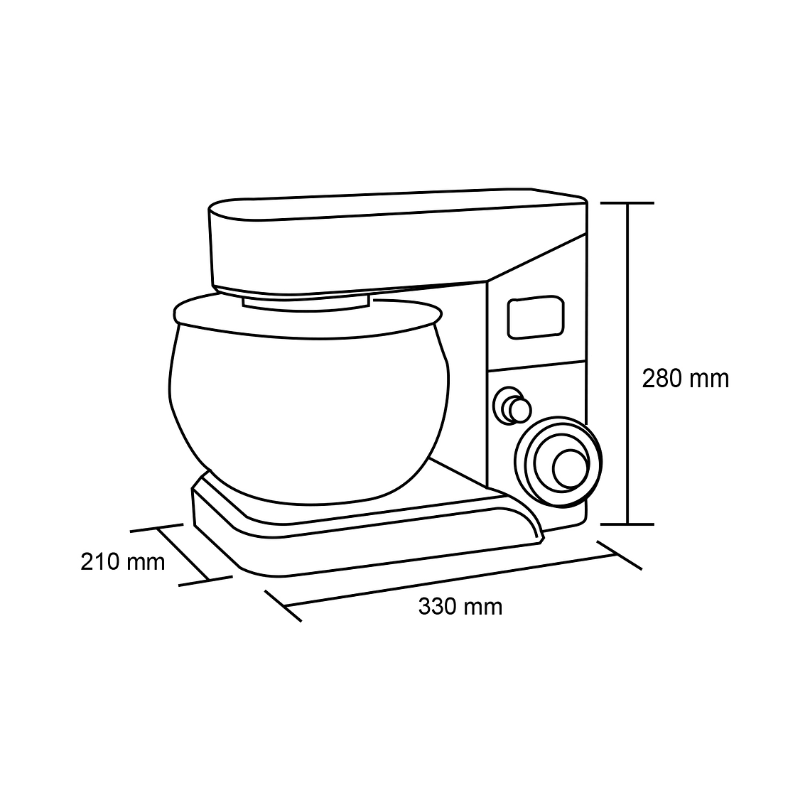 Batidora 5 LT. ( COLOR INOX ) 5