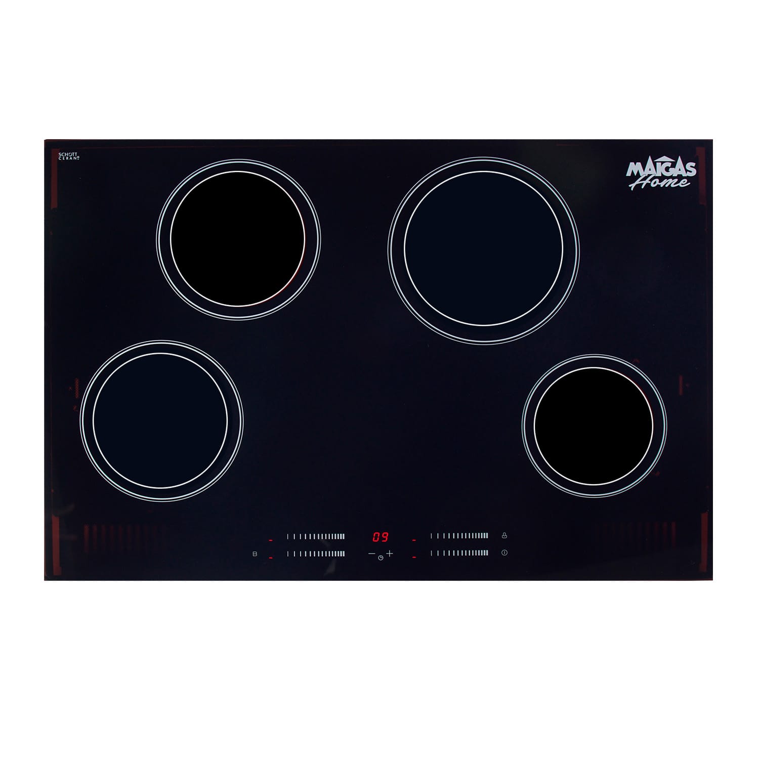 ENCIMERA INDUCCION 4 QUEMADORES DELUXE - Retaildigital.cl