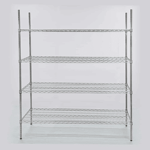 Repisa Acero Inoxidable 150 X 60 X 180 cm.