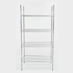 Repisa Acero Inoxidable 90 X 60 X 180 cm.