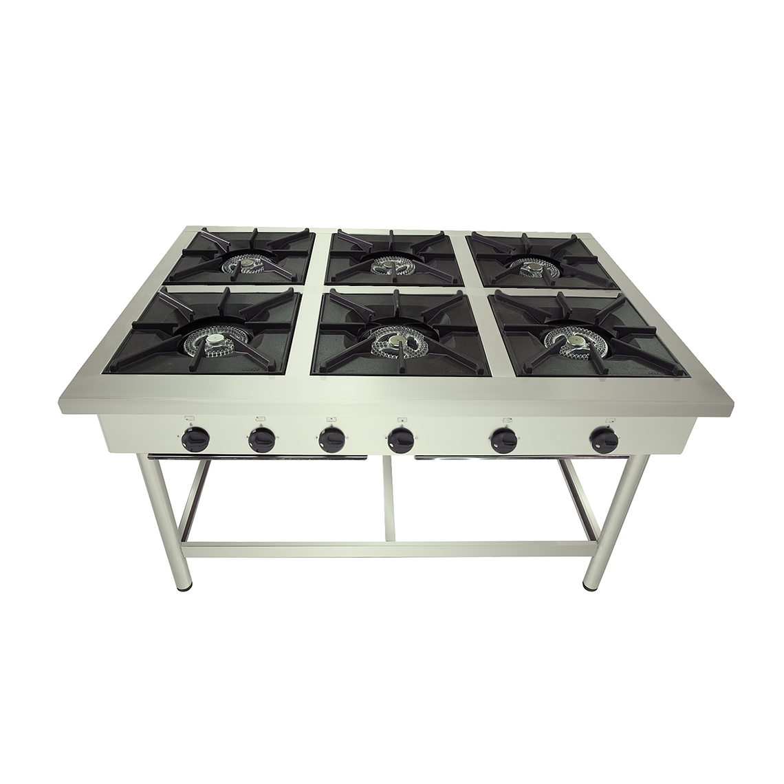 Anafe 6 parrillas 43x43 cm. GLP 1