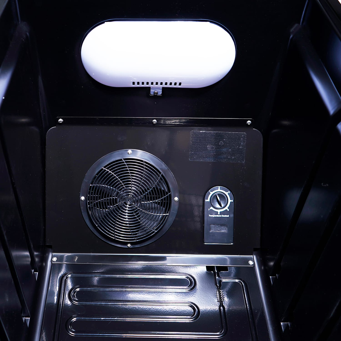 VISICOOLER 224 LT. NEGRO 2