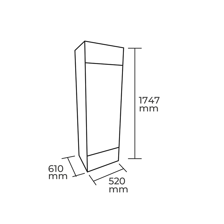 VISICOOLER 224 LT. NEGRO 3