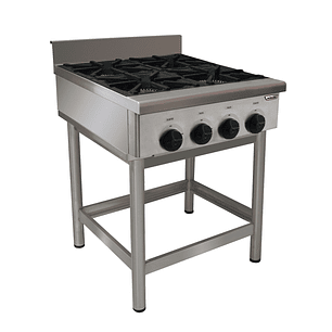 Anafe 4 parrillas 30x30 cm. GLP