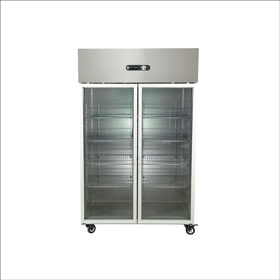 Refrigerador A.I.  2 puertas de vidrio 1000 lt 2