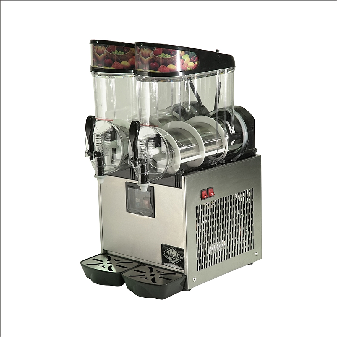 Maquina Granizadora, 2 x 12 lt. 1