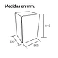 MINIBAR RETRO 116 LT. BLANCO - Miniatura 3
